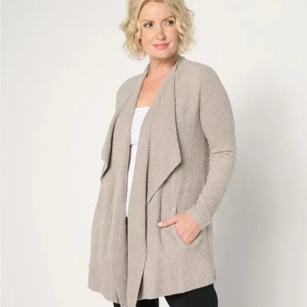 Barefoot Dreams CozyChic Lite® Island Wrap Open Front Cardigan